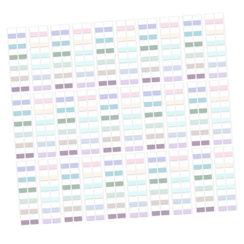 FONDOTIN 240 Stück Haftnotizen Beschreibbare Index Tabs Selbstklebend Farbige Seitenmarker für Bücher Planer Dokumente Stark Haftend Wiederverwendbar für Schüler und Bürobedarf FONDOTIN 240 Stück Haftnotizen Beschreibbare Index Tabs Selbstklebend Farbige Seitenmarker für Bücher Planer Dokumente Stark Haftend Wiederverwendbar für Schüler und Bürobedarf von FONDOTIN