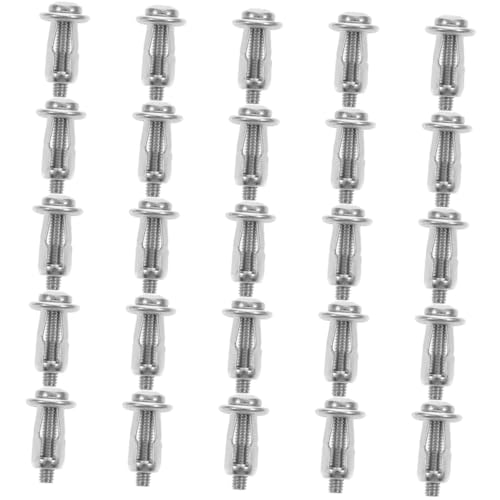 FONDOTIN 25 Stück Teiliges Metall Hohlraum Spreizmutter mit Hoher Expansionskraft Langlebige Türanker Schrauben zur Sicheren Befestigung Wiederverwendbar Geeignet für Stahlanker FONDOTIN 25 Stück Teiliges Metall Hohlraum Spreizmutter mit Hoher Expansionskraft Langlebige Türanker Schrauben zur Sicheren Befestigung Wiederverwendbar Geeignet für Stahlanker von FONDOTIN