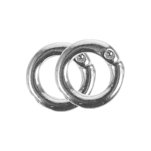 FONDOTIN 2Stücke Biegeringe Offene Runde Ringverbinder für Armband und Halskettenreparatur Langlebige Schmuckverbindungselemente für DIY Projekte FONDOTIN 2Stücke Biegeringe Offene Runde Ringverbinder für Armband und Halskettenreparatur Langlebige Schmuckverbindungselemente für DIY Projekte von FONDOTIN