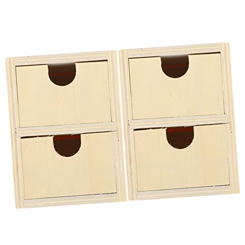 FONDOTIN 2Stücke Kleine Holzschubladen DIY Unbemalt Lagige Unvollendete Schubladen Holz für Malen und Basteln Sicher und Langlebig FONDOTIN 2Stücke Kleine Holzschubladen DIY Unbemalt Lagige Unvollendete Schubladen Holz für Malen und Basteln Sicher und Langlebig von FONDOTIN