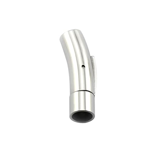 FONDOTIN 2Stücke Magnetischer Edelstahlverschluss für Durchmesser Lederband Robuste Schmuckverschlüsse für DIY Armbänder Charms und Mehr Schmuckzubehör FONDOTIN 2Stücke Magnetischer Edelstahlverschluss für Durchmesser Lederband Robuste Schmuckverschlüsse für DIY Armbänder Charms und Mehr Schmuckzubehör von FONDOTIN