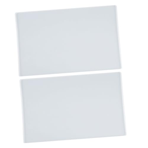 FONDOTIN 2Stücke Silikonform für Epoxidharz Wiederverwendbare Tischunterlage DIY Padform für Kreative Kunstwerke für und Dekorationen von FONDOTIN
