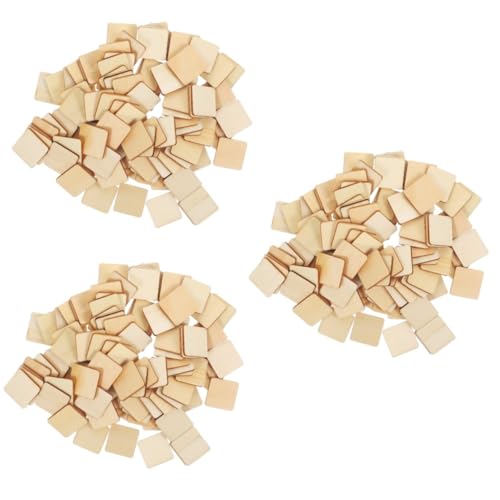 FONDOTIN 3 Sätze Unlackierte Quadratische Holzstücke Für Diy Bastelprojekte Natürliche Holzblöcke Zum Malen Dekorieren Und Handwerken Für Erwachsene 100 Stück * 3 FONDOTIN 3 Sätze Unlackierte Quadratische Holzstücke Für Diy Bastelprojekte Natürliche Holzblöcke Zum Malen Dekorieren Und Handwerken Für Erwachsene 100 Stück * 3 von FONDOTIN
