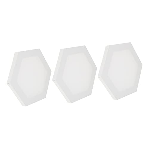 FONDOTIN 3 Stück Hexagon Leinwandrahmen Teilig Blanko Malleinwand für Öl und Acrylmalerei Kunstbedarf mit Glatter Oberfläche und Runden Kanten Vielseitig für Gouache und Tempera Geeignet FONDOTIN 3 Stück Hexagon Leinwandrahmen Teilig Blanko Malleinwand für Öl und Acrylmalerei Kunstbedarf mit Glatter Oberfläche und Runden Kanten Vielseitig für Gouache und Tempera Geeignet von FONDOTIN