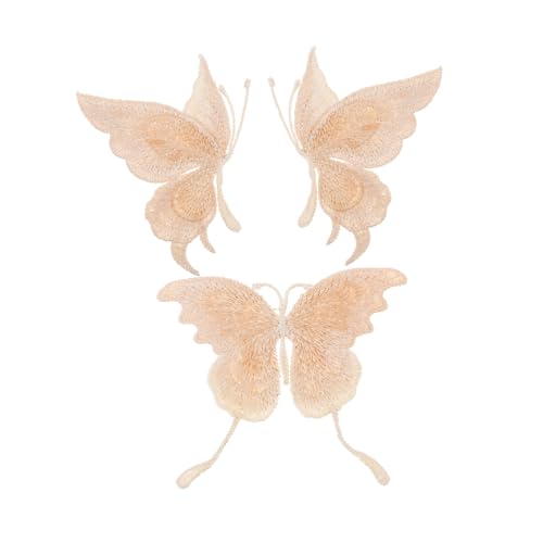 FONDOTIN 3 Stück Teiliges Bestickte Schmetterling Patches DIY Nähapplikationen Bunte Stoffflicken Kleidung Dekoration Strapazierfähig Modisch für Kleidungsstücke FONDOTIN 3 Stück Teiliges Bestickte Schmetterling Patches DIY Nähapplikationen Bunte Stoffflicken Kleidung Dekoration Strapazierfähig Modisch für Kleidungsstücke von FONDOTIN