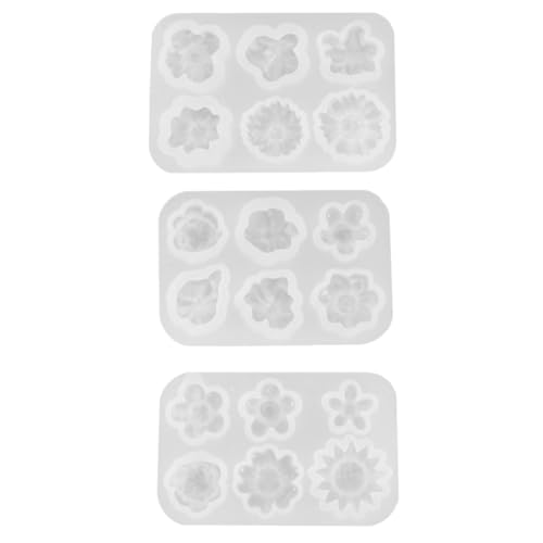 FONDOTIN 3 Stück Teiliges Daisy Silikonform für DIY Harz Gießform Blumenmotive Langlebig Kreativ für Bastelarbeiten und Schmuckherstellung Geeignet FONDOTIN 3 Stück Teiliges Daisy Silikonform für DIY Harz Gießform Blumenmotive Langlebig Kreativ für Bastelarbeiten und Schmuckherstellung Geeignet von FONDOTIN