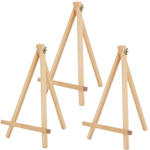 FONDOTIN 3 Stück Teiliges Holz Tischstaffelei Verstellbar Stabiler Dreibein Ständer für Künstler Erwachsene Schüler Vielseitig Displayhalter Geeignet FONDOTIN 3 Stück Teiliges Holz Tischstaffelei Verstellbar Stabiler Dreibein Ständer für Künstler Erwachsene Schüler Vielseitig Displayhalter Geeignet von FONDOTIN
