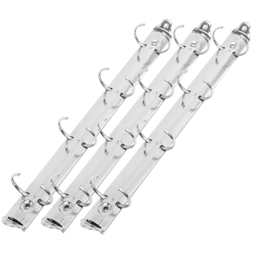 FONDOTIN 3 Stück Teiliges Metall loose leaf Binder mit Löchern Flexible Buchbinder kämme für Notizbuch Abschnitte Einfach Erweiterbar Geeignet für Büro und Zuhause zur Projektorganisation FONDOTIN 3 Stück Teiliges Metall loose leaf Binder mit Löchern Flexible Buchbinder kämme für Notizbuch Abschnitte Einfach Erweiterbar Geeignet für Büro und Zuhause zur Projektorganisation von FONDOTIN