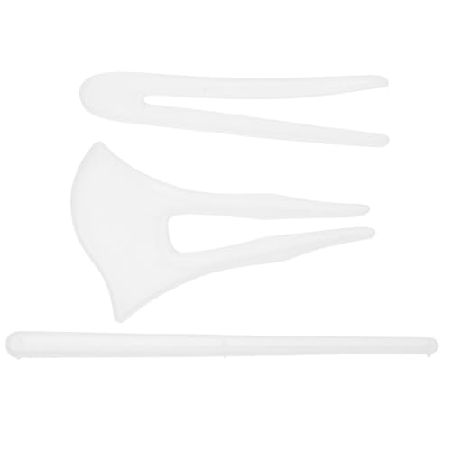 FONDOTIN 3 Stück Teiliges Silikon Haarnadel Gießform für Epoxidharz DIY Flexible und Langlebige Resin Formen Verschiedene Klassische Stile für Kreative Schmuckherstellung und Individuelle von FONDOTIN