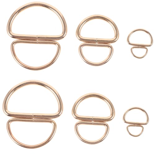 FONDOTIN 30 Stück Teiliges D Ring Schlüsselanhänger Robustem Metall Vielseitig für DIY Taschen Gürtel Armbänder Schlüsselringe Verstellbare Schnallen für Handwerksprojekte FONDOTIN 30 Stück Teiliges D Ring Schlüsselanhänger Robustem Metall Vielseitig für DIY Taschen Gürtel Armbänder Schlüsselringe Verstellbare Schnallen für Handwerksprojekte von FONDOTIN