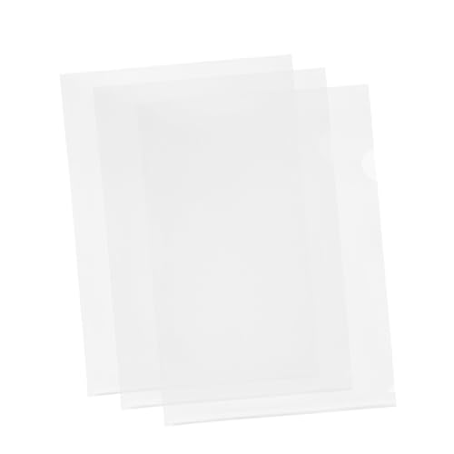 FONDOTIN 30 Stück Teiliges Form Dokumentenmappe Transparente PP Sammelmappe Bruchfest Durchsichtig zur Einfachen Dateiansicht für Büro Schule Zuhause zur Geordneten Aufbewahrung Wichtiger von FONDOTIN