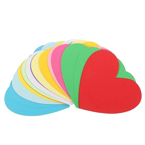 FONDOTIN 30 Stück Teiliges Herzform Papier Ausschnitte Bunte Klassenzimmer Dekoration Pinnwand Zubehör Kreative Bastelideen für Schule und Zuhause Zufällige Farbe FONDOTIN 30 Stück Teiliges Herzform Papier Ausschnitte Bunte Klassenzimmer Dekoration Pinnwand Zubehör Kreative Bastelideen für Schule und Zuhause Zufällige Farbe von FONDOTIN