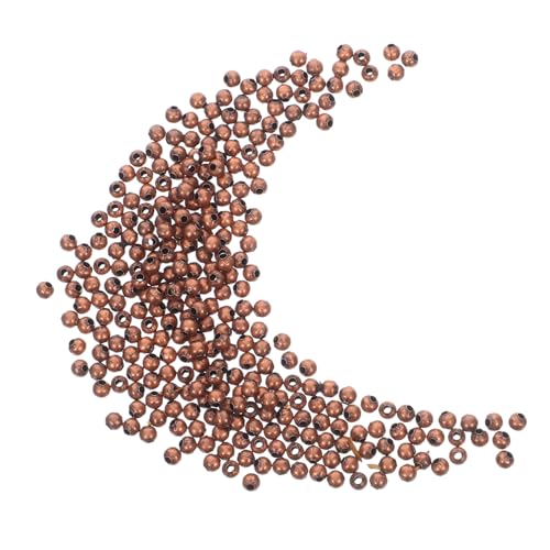 FONDOTIN 300 Stück Metallische Runde Perlen mit Großen Löchern für Diy Schmuckherstellung Armbänder und für Kreative Projekte FONDOTIN 300 Stück Metallische Runde Perlen mit Großen Löchern für Diy Schmuckherstellung Armbänder und für Kreative Projekte von FONDOTIN