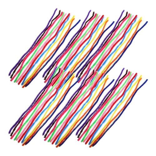 FONDOTIN 300 Stück Pfeifenreiniger, Fuzzy-pick, Bastelbedarf, Mehrfarbige Chenille-stiele Für Kunstprojekte, Kreative Diy-dekorationen, Kinder Und Erwachsene von FONDOTIN