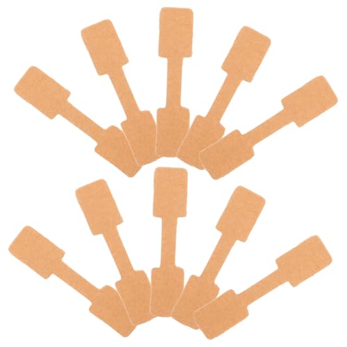 FONDOTIN 300 Stück Quadratische Preisschild Aufkleber aus Umweltfreundlichem Kraftpapier Selbstklebend Blanko Schmuck Preisschilder für Ringe Armbänder Halsketten für Laden Büro FONDOTIN 300 Stück Quadratische Preisschild Aufkleber aus Umweltfreundlichem Kraftpapier Selbstklebend Blanko Schmuck Preisschilder für Ringe Armbänder Halsketten für Laden Büro von FONDOTIN