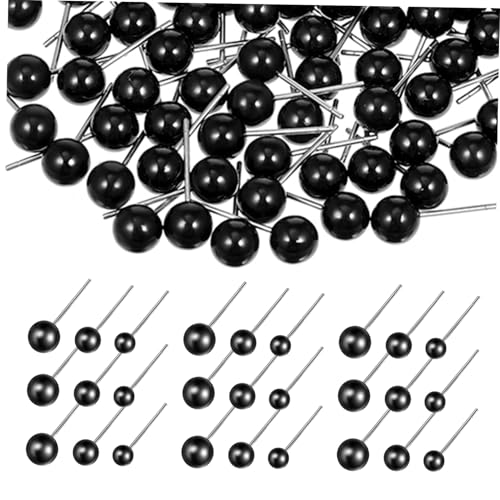 FONDOTIN 300 Stück Teiliges Kunststoff sicherheitsaugen mit Nadeln Bohnenform Langlebig und Vielseitig für Puppenherstellung Nadelfilz Amigurumi und Häkeltiere DIY Bastelzubehör von FONDOTIN