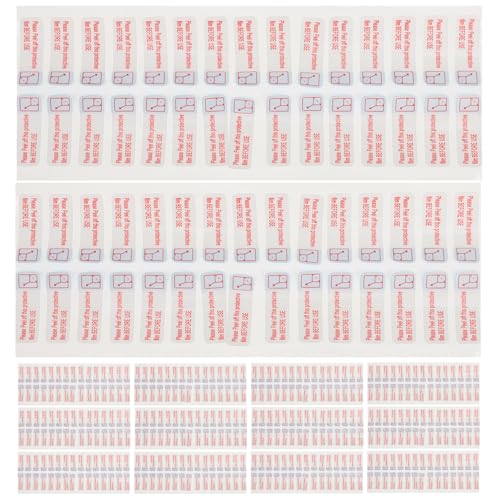 FONDOTIN 3000 Stück Selbstklebende Schutzfolien etiketten aus Pp synthetikpapier Wasser Ölbeständig Starke Haftung Einfach Abziehbar Geeignet für Glatte Oberflächen FONDOTIN 3000 Stück Selbstklebende Schutzfolien etiketten aus Pp synthetikpapier Wasser Ölbeständig Starke Haftung Einfach Abziehbar Geeignet für Glatte Oberflächen von FONDOTIN