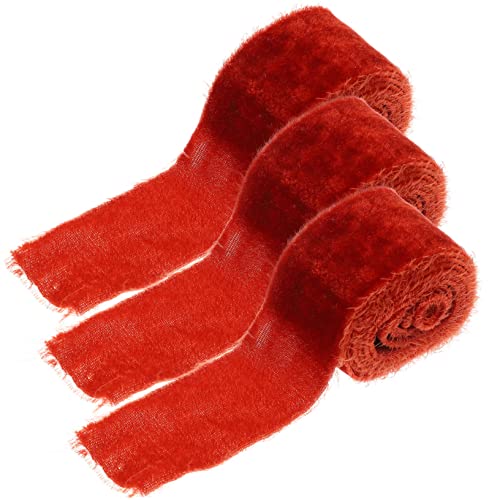 FONDOTIN 3Rollen Dekoratives Band für Hochzeiten Bastelprojekte Vielseitig Einsetzbar Glänzende Oberfläche Hochwertiges Polyester für Party FONDOTIN 3Rollen Dekoratives Band für Hochzeiten Bastelprojekte Vielseitig Einsetzbar Glänzende Oberfläche Hochwertiges Polyester für Party von FONDOTIN