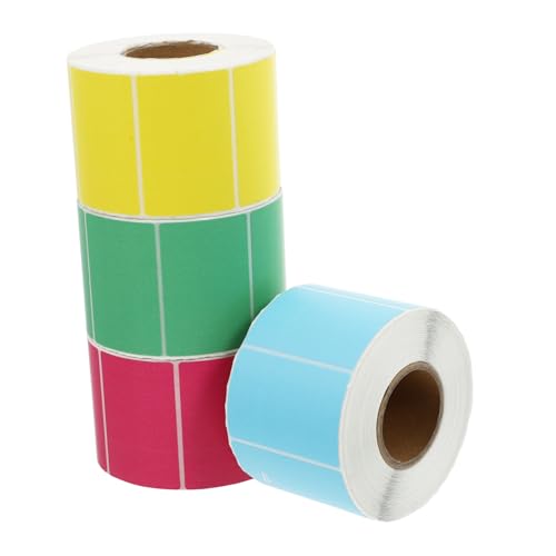 FONDOTIN 4 Rollen Farbige Thermopapier Etiketten Oberfläche Schreibbare Preisschilder Klebeetiketten Für Haushalt Laden Kennzeichnung FONDOTIN 4 Rollen Farbige Thermopapier Etiketten Oberfläche Schreibbare Preisschilder Klebeetiketten Für Haushalt Laden Kennzeichnung von FONDOTIN
