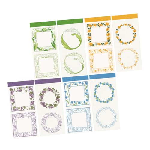 FONDOTIN 4 Sätze Vintage Scrapbooking Hintergrundpapier Dekoratives DIY Memo Papier Leicht Beschreibbar Vielseitig für Notizbuch Tagebuch und Bastelprojekte Hochwertiges Bastelpapier FONDOTIN 4 Sätze Vintage Scrapbooking Hintergrundpapier Dekoratives DIY Memo Papier Leicht Beschreibbar Vielseitig für Notizbuch Tagebuch und Bastelprojekte Hochwertiges Bastelpapier von FONDOTIN