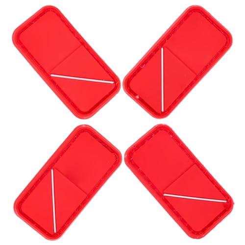 FONDOTIN 4 Stück Aufnäher PVC Haken und Schlaufen Patches für Kleidung Austauschbare Blutfarbe Identifikation für Outdoor Aktivitäten und Sport FONDOTIN 4 Stück Aufnäher PVC Haken und Schlaufen Patches für Kleidung Austauschbare Blutfarbe Identifikation für Outdoor Aktivitäten und Sport von FONDOTIN