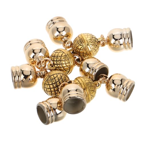 FONDOTIN 4 Stück Magnetisches Verschlussselabbesser Zarter Magnetverschluss Stecker Für Schmuckverschlüsse Magnetverschluss Für Armband Selber Machen Schmuck Diy Verschluss Golden Metall FONDOTIN 4 Stück Magnetisches Verschlussselabbesser Zarter Magnetverschluss Stecker Für Schmuckverschlüsse Magnetverschluss Für Armband Selber Machen Schmuck Diy Verschluss Golden Metall von FONDOTIN