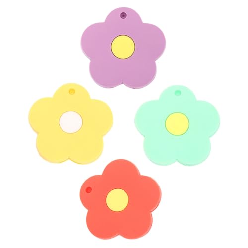 FONDOTIN 4 Stück Teiliges Silikon Schlüsselanhänger in Blumenform Niedliche Schlüsselhüllen für Hausschlüssel Schützend Leicht Kompakt für Schlüsselbund Rucksack Handtasche FONDOTIN 4 Stück Teiliges Silikon Schlüsselanhänger in Blumenform Niedliche Schlüsselhüllen für Hausschlüssel Schützend Leicht Kompakt für Schlüsselbund Rucksack Handtasche von FONDOTIN