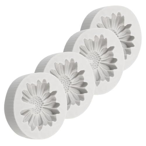 FONDOTIN 4 Stück Teiliges Silikonform Blumenmotive und Chrysantheme Flexibel Hitzebeständig für DIY Aromatherapie Anhänger und Wohnungsdekoration Langlebige Seifen und Harz Gießformen FONDOTIN 4 Stück Teiliges Silikonform Blumenmotive und Chrysantheme Flexibel Hitzebeständig für DIY Aromatherapie Anhänger und Wohnungsdekoration Langlebige Seifen und Harz Gießformen von FONDOTIN