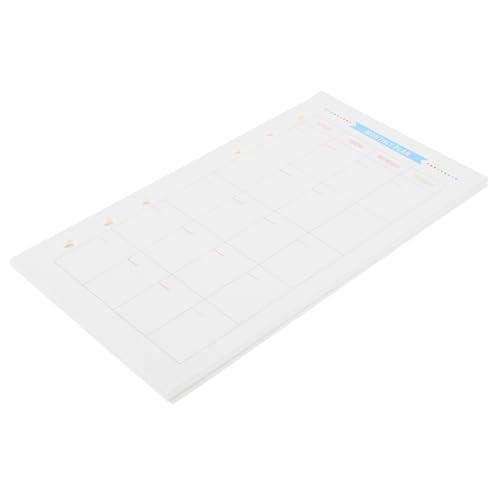 FONDOTIN 40 Blatt Papier Nachfüllblätter Gelocht Glatte Oberfläche Verschleißfestes Schreibpapier Kompatibel mit Standard Ring Ringbüchern für Notizbuch Planer Tagebuch Büro Reise von FONDOTIN