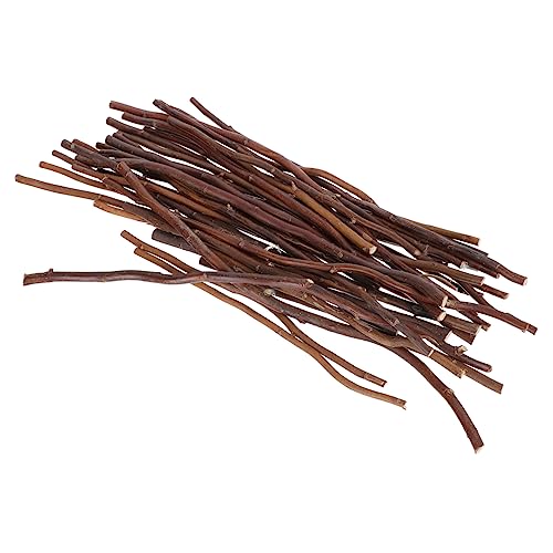 FONDOTIN 40 Stück DIY Holzzweige Bastelstäbe Natürliche Holzstäbe für Handwerk Dekoration Festival Bastelzubehör für Kreative DIY Projekte von FONDOTIN