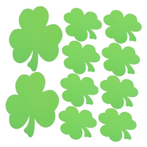 FONDOTIN 40 Stück Shamrock Papierschneider für Patrick's Day Dekoration für Klassenzimmer und Partys Leichtes Papier Vielseitig Einsetzbar Glänzende Bastelmaterial FONDOTIN 40 Stück Shamrock Papierschneider für Patrick's Day Dekoration für Klassenzimmer und Partys Leichtes Papier Vielseitig Einsetzbar Glänzende Bastelmaterial von FONDOTIN