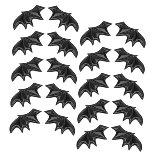 FONDOTIN 40 Stück Teiliges DIY Fledermausflügel aus Langlebigem PU Vielseitige Halloween Kleidung Accessoires für Haare Taschen Schuhe Individuelle Kostüme Schwarzes Teufelsflügel Design FONDOTIN 40 Stück Teiliges DIY Fledermausflügel aus Langlebigem PU Vielseitige Halloween Kleidung Accessoires für Haare Taschen Schuhe Individuelle Kostüme Schwarzes Teufelsflügel Design von FONDOTIN