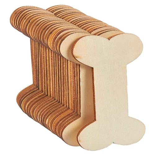 FONDOTIN 40 Stück Teiliges Holz dogbone ausschnitte Blanke Holzscheiben zum Bemalen DIY Bastelholz für Kunstprojekte Doppelseitig Bemalbar für Kreative Geschenkanhänger und FONDOTIN 40 Stück Teiliges Holz dogbone ausschnitte Blanke Holzscheiben zum Bemalen DIY Bastelholz für Kunstprojekte Doppelseitig Bemalbar für Kreative Geschenkanhänger und von FONDOTIN