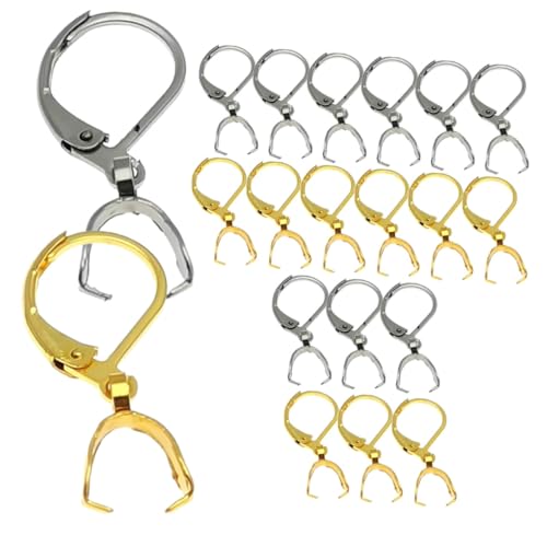 FONDOTIN 40 Stück Teiliges Ohrhaken aus Edelstahl für Schmuckherstellung Robust und Verschleißfest mit Anhänger Verschlussfunktion zum Basteln von Ohrringen Armbändern und Halsketten FONDOTIN 40 Stück Teiliges Ohrhaken aus Edelstahl für Schmuckherstellung Robust und Verschleißfest mit Anhänger Verschlussfunktion zum Basteln von Ohrringen Armbändern und Halsketten von FONDOTIN