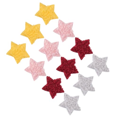 FONDOTIN 40 Stück Teiliges Stern Applikationen Nähen DIY Stern Aufnäher für Kleidung Haaraccessoires Basteln Zubehör Vielseitig Verwendbar Farblich Sortiert Zufällige Farbe Zufällige Farbe FONDOTIN 40 Stück Teiliges Stern Applikationen Nähen DIY Stern Aufnäher für Kleidung Haaraccessoires Basteln Zubehör Vielseitig Verwendbar Farblich Sortiert Zufällige Farbe Zufällige Farbe von FONDOTIN