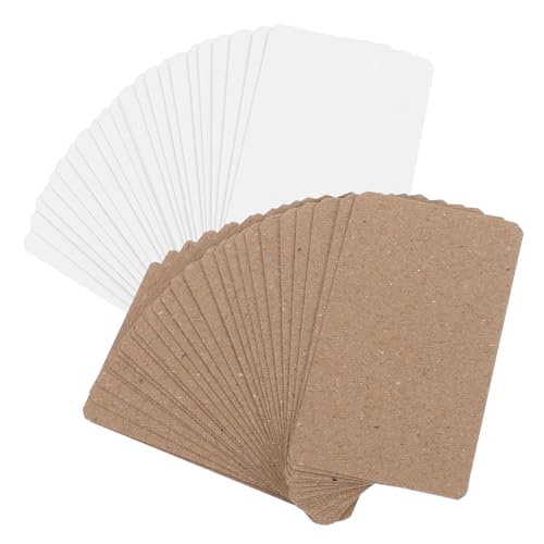 FONDOTIN 400 Stück Blanko-aquarell-postkarten Zum Selbermachen, Einfache Grußkarten, Leere Spielkarten Zum Beschreiben, Zum Malen, Stempeln, Drucken FONDOTIN 400 Stück Blanko-aquarell-postkarten Zum Selbermachen, Einfache Grußkarten, Leere Spielkarten Zum Beschreiben, Zum Malen, Stempeln, Drucken von FONDOTIN