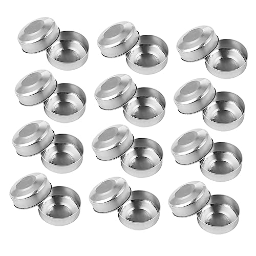 FONDOTIN 400 Stück Leere Aluminium Teelicht Dosen DIY Kerzenbehälter Sichere und Langlebige Wachsmolde für Aromatherapie für Kerzenherstellung FONDOTIN 400 Stück Leere Aluminium Teelicht Dosen DIY Kerzenbehälter Sichere und Langlebige Wachsmolde für Aromatherapie für Kerzenherstellung von FONDOTIN