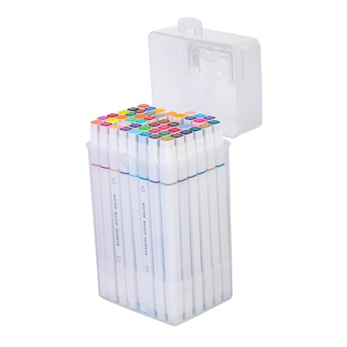 FONDOTIN 48 Stück Teiliges Marker mit Doppelseitigen Spitzen Farbintensive Filzstifte für Schüler und Künstler Schnelltrocknend Vielseitig Einsetzbar zum Malen Zeichnen Basteln und DIY FONDOTIN 48 Stück Teiliges Marker mit Doppelseitigen Spitzen Farbintensive Filzstifte für Schüler und Künstler Schnelltrocknend Vielseitig Einsetzbar zum Malen Zeichnen Basteln und DIY von FONDOTIN