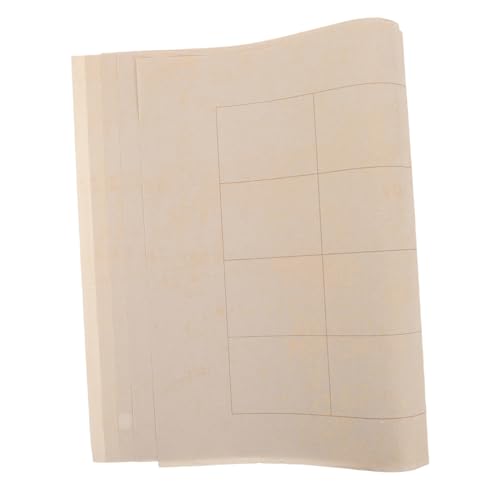 FONDOTIN 5 Blätter Spezialpapier für die Kalligraphiepraxis japanisches Papier kalligraphie reispapier Chinesische Kalligraphiepapier Schreibtischunterlage aus Xuan-Papier Reis Papier Beige FONDOTIN 5 Blätter Spezialpapier für die Kalligraphiepraxis japanisches Papier kalligraphie reispapier Chinesische Kalligraphiepapier Schreibtischunterlage aus Xuan-Papier Reis Papier Beige von FONDOTIN