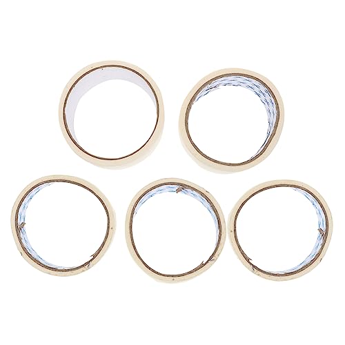 FONDOTIN 5 Rollen Malerkrepp Klebeband für DIY Kunst und Bastelprojekte Dekorative Abdeckbänder für Präzises Arbeiten und Kreative Anwendungen von FONDOTIN