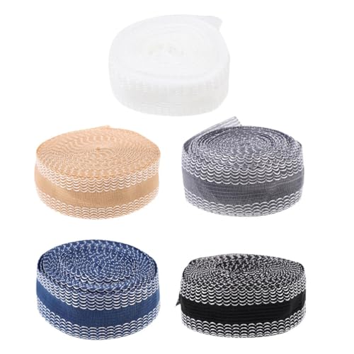 FONDOTIN 5 Rollen Praktisches Saumband zum Aufbügeln Selbstklebendes Hemming Tape für Jeans Hosen Röcke Waschfest Elastisch Flexibel für DIY Hosenkürzung und Stoffreparatur FONDOTIN 5 Rollen Praktisches Saumband zum Aufbügeln Selbstklebendes Hemming Tape für Jeans Hosen Röcke Waschfest Elastisch Flexibel für DIY Hosenkürzung und Stoffreparatur von FONDOTIN