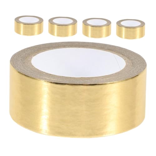 FONDOTIN 5 Rollen Washi-tape-set, Dekoratives Klebeband Zum Basteln, Scrapbooking, Journaling, Geschenkverpackungen, Planer, Dekoration, Schreibwarenband Für Studenten FONDOTIN 5 Rollen Washi-tape-set, Dekoratives Klebeband Zum Basteln, Scrapbooking, Journaling, Geschenkverpackungen, Planer, Dekoration, Schreibwarenband Für Studenten von FONDOTIN