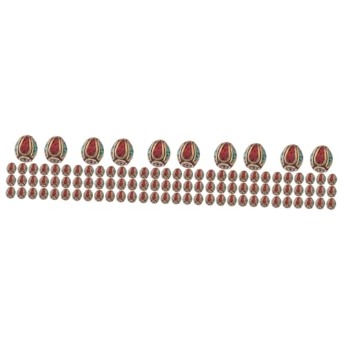 FONDOTIN 5 Sätze Nepal Handgemachte Buddha Perlen Messing Spacer Perlen Für Schmuckherstellung Diy Schmuck Bastelset Vintage Stil Leicht Und Langlebig 20 Stück * 5 FONDOTIN 5 Sätze Nepal Handgemachte Buddha Perlen Messing Spacer Perlen Für Schmuckherstellung Diy Schmuck Bastelset Vintage Stil Leicht Und Langlebig 20 Stück * 5 von FONDOTIN