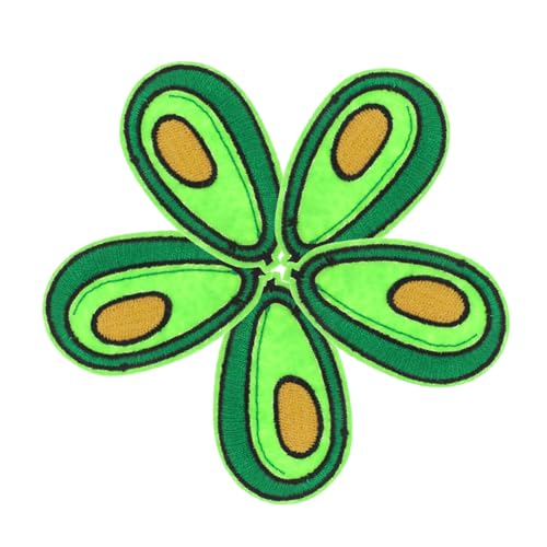 FONDOTIN 5 Stück Teiliges Bestickte Avocado Bügel Patches Langlebige Stoffapplikationen zum Aufbügeln für DIY Kleidung Rucksäcke Caps Shirts und Jeans Einfach Anzubringen FONDOTIN 5 Stück Teiliges Bestickte Avocado Bügel Patches Langlebige Stoffapplikationen zum Aufbügeln für DIY Kleidung Rucksäcke Caps Shirts und Jeans Einfach Anzubringen von FONDOTIN