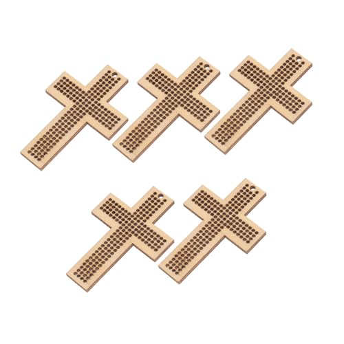 FONDOTIN 5 Stück Teiliges Mini Kreuzstich Holzset aus Langlebigem Naturholz Kompakt Leicht für DIY Handarbeiten und Stickprojekte Praktische Holzteile für Kreative Kreuzstichgestaltung FONDOTIN 5 Stück Teiliges Mini Kreuzstich Holzset aus Langlebigem Naturholz Kompakt Leicht für DIY Handarbeiten und Stickprojekte Praktische Holzteile für Kreative Kreuzstichgestaltung von FONDOTIN