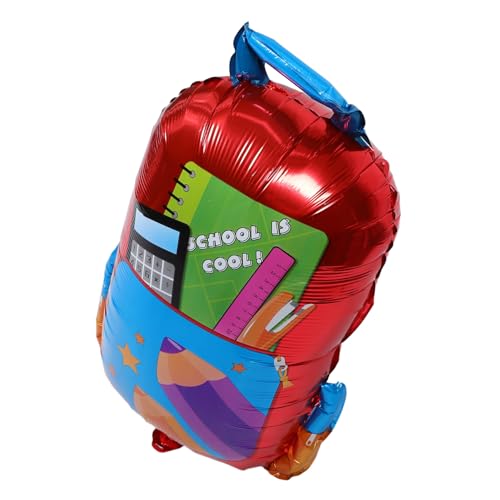 FONDOTIN 5 Stück Teiliges Rucksack Luftballon aus Robustem Aluminiumfolie Material Kreative Schultüten Form für Kindergarten und Schulanfang Dekoration Einfache Handhabung für Festliche FONDOTIN 5 Stück Teiliges Rucksack Luftballon aus Robustem Aluminiumfolie Material Kreative Schultüten Form für Kindergarten und Schulanfang Dekoration Einfache Handhabung für Festliche von FONDOTIN