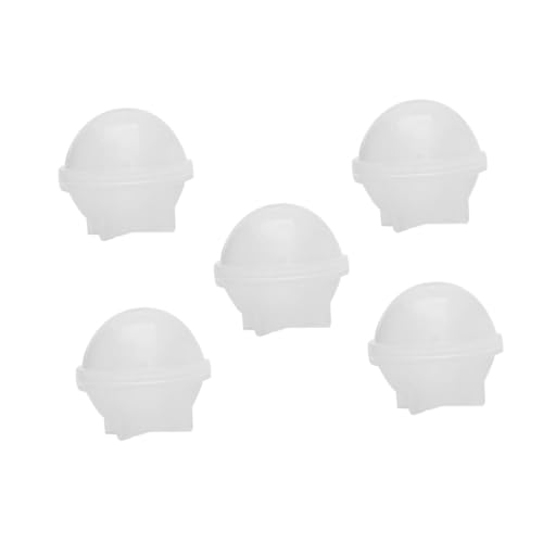 FONDOTIN 5 Stück Teiliges Silikon Kugel Gießformen für DIY Epoxidharz Flexible und Leicht zu Reinigende Silikonformen für Tortendekoration Pralinen und Kreative Bastelprojekte von FONDOTIN