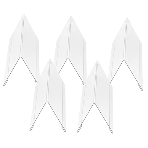 FONDOTIN 5 Stück Tischaufsteller Blanko Acrylschilder für Hochzeiten Events und Dekoration Wiederverwendbare Sichere Tischkartenhalter mit Abgerundeten Kanten FONDOTIN 5 Stück Tischaufsteller Blanko Acrylschilder für Hochzeiten Events und Dekoration Wiederverwendbare Sichere Tischkartenhalter mit Abgerundeten Kanten von FONDOTIN