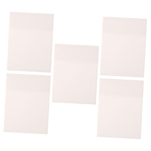 FONDOTIN 5 Stück Transparente Wasserfeste Memo Sticker Selbstklebende Notizzettel für Schule Büro Klare Haftnotizen Langlebig und Beschreibbar für Schüler und Alltag FONDOTIN 5 Stück Transparente Wasserfeste Memo Sticker Selbstklebende Notizzettel für Schule Büro Klare Haftnotizen Langlebig und Beschreibbar für Schüler und Alltag von FONDOTIN