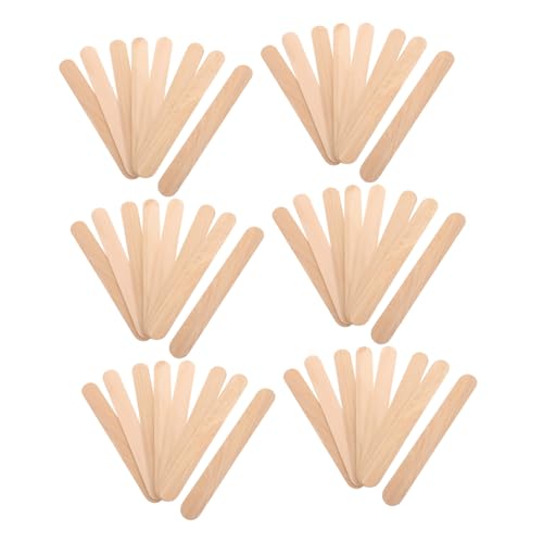 FONDOTIN 50 Stück Bunte Holzstiele zum Basteln und DIY Eisstiele für Handwerk Familienzeit Kreative Holzstäbchen für Eiscreme und Partydekoration FONDOTIN 50 Stück Bunte Holzstiele zum Basteln und DIY Eisstiele für Handwerk Familienzeit Kreative Holzstäbchen für Eiscreme und Partydekoration von FONDOTIN